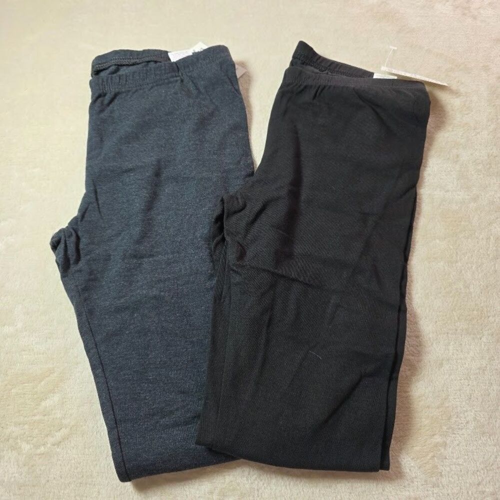 SO Juniors 2 Piece Long Legging Set Black and Grey Size M JG83A135R 27" Inseam